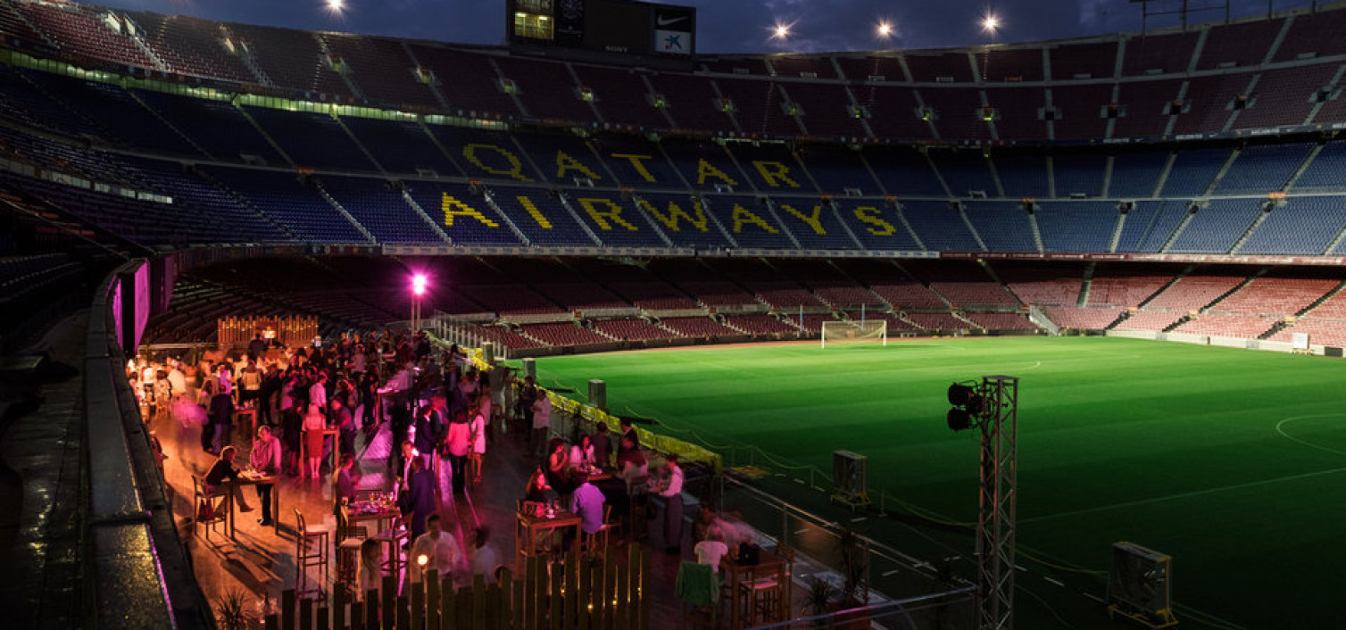 El Camp Nou ofrece cenas con sello Arts Catering en un restaurante ‘pop-up’